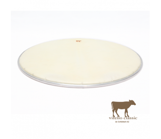 Calfskin batter head, Vitello CLASSIC / aluminum rim