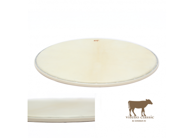 Schlagfell Kalbfell Vitello CLASSIC / Wickelreifen Aluminium