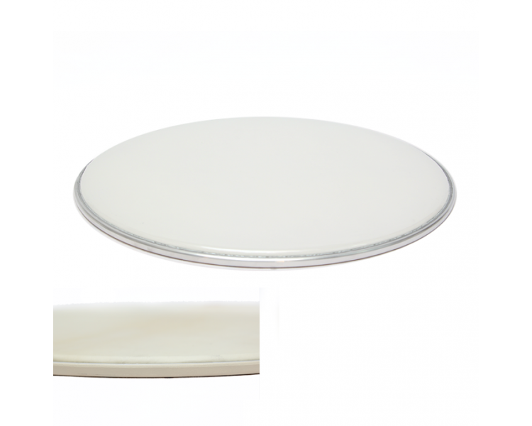 Snare head, white