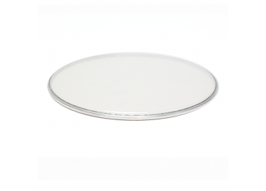 Snare head, transparent