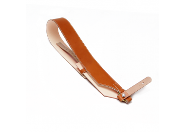 Baudrier brun non doublé, sans porte-baguettes, taille enfant 0