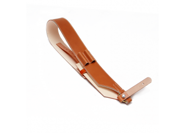 Baudrier brun non doublé, avec porte-baguettes, taille enfant 0