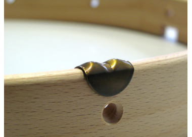 Protection de cercles bruni clair